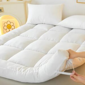 Hotel Quality Mattress Topper – 4 Inch (10cm) Extra Thick, Single, Small Double Double, King, and Super King.